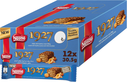 Nestle 1927 Box  336g x 16pcs Wafers Hazlenut Creme (992)