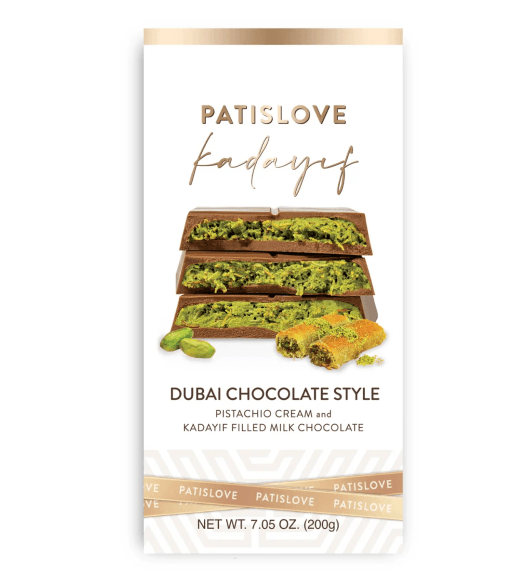 PATISLOVE DUBAI STYLE CHOCOLATE 200g (10*4)pcs