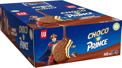 LU PRINCE CHOCO PRINCE COOKIES 28.5g 40pcs
