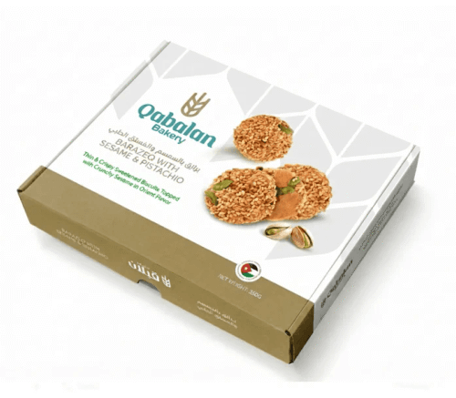 Qabalan Barazek With Sesame 350g X 8Pcs