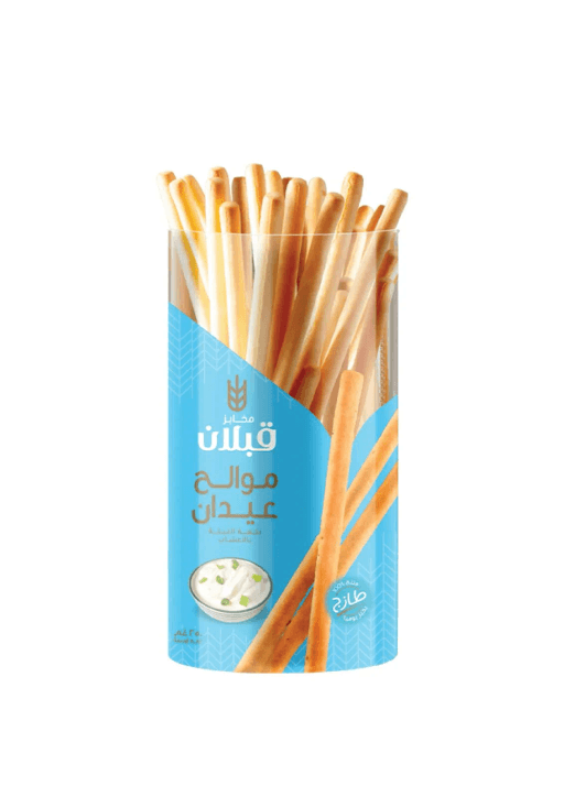 Qabalan Salty Sticks 250g X 12Pcs LABNEH WITH HERBS