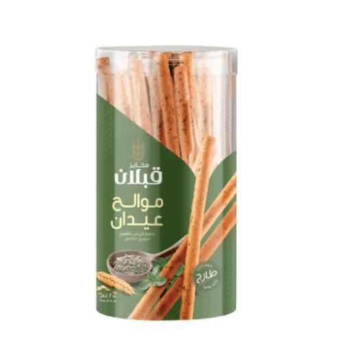Qabalan Salty Sticks 250g X 12Pcs ZAATAR (THYME)