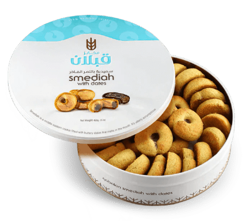 Qabalan Smedah With Date 450g X 12Pcs