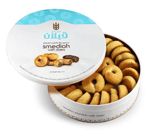 Qabalan Smedah With Date 450g X 12Pcs
