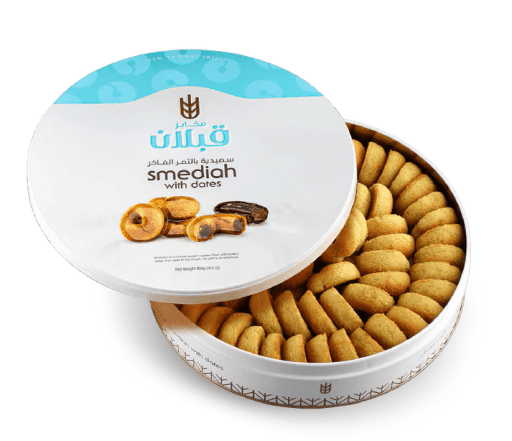 Qabalan Smediah with Dates (Sugar Free) 850g X 6Pcs