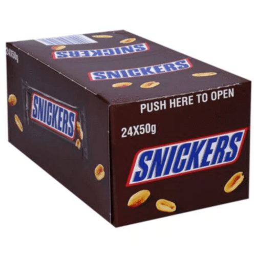 snickers-chocolate-bar-50g-24pcsDefault20Title_b4d67edc-14d4-4689-b16d-452c8ad742bf SNICKERS CHOCOLATE BAR 50g 24PCS Default Title