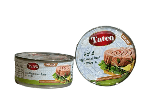 TATCO SOLID LIGTH TUNA IN OLIVE OIL  5oz X 48Pcs