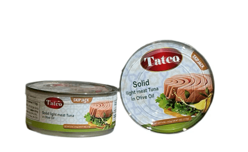 TATCO SOLID LIGTH TUNA IN OLIVE OIL  5oz X 48Pcs