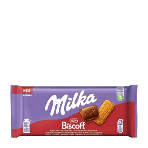 MILKA BISCOFF 90g X 24Pcs