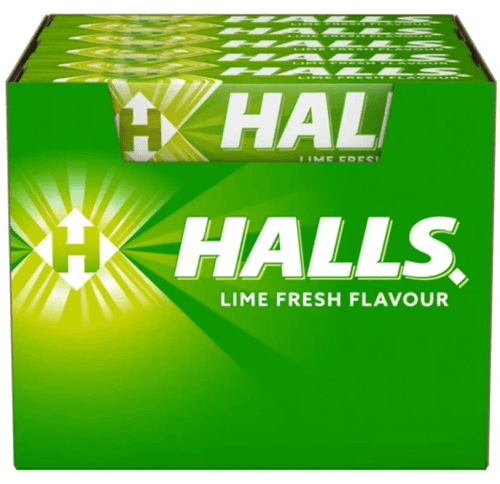 HALLS 33.5g 20CT Lime Fresh