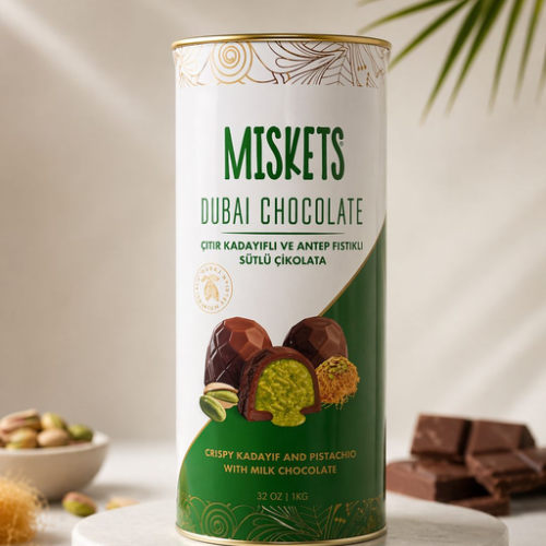 MISKETS DUBAI CHOCOLATE (250G/10 PCS)