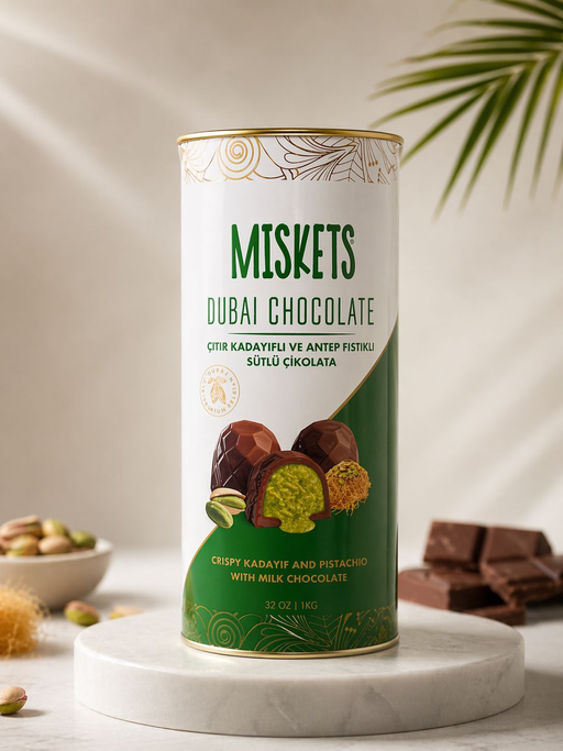 MISKETS DUBAI CHOCOLATE (250G/10 PCS)