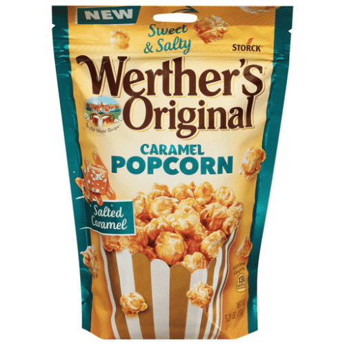 WERTHER'S ORIGINAL POPCORN SALTED CARAMEL (10/154g)