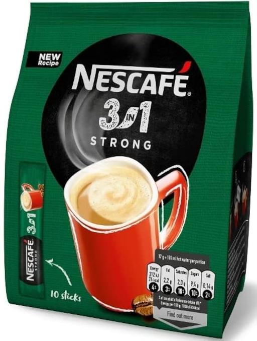 NESCAFE 3 IN 1 STRONG (16.5G/18 PCS)