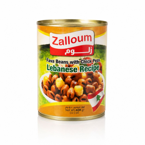 ZALLOUM BEANS 400MG/24CT LEBANESE RECIPE