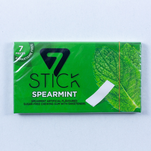7STICK SUGGAR FREE GUM SPEARMINT (12/12/29G)