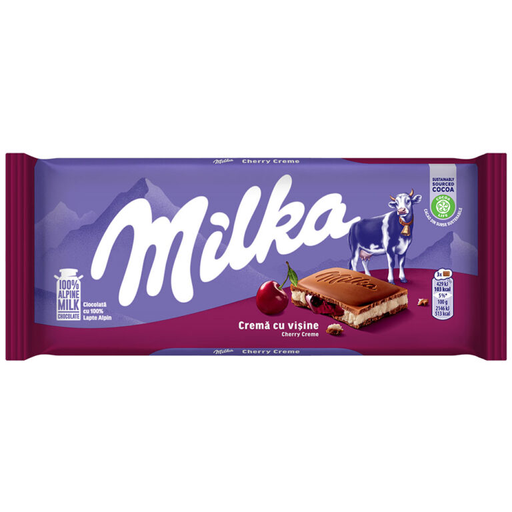 MILKA CHERRY (22X100G)