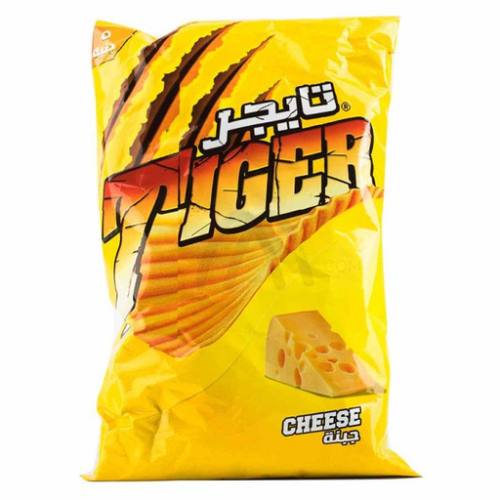 TIGER CHIPS MEGA 180G 8PCS S.CHEESE