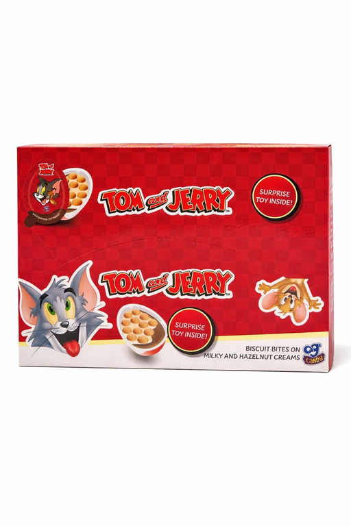 TOM AND JERRY (SURPRISE TOY INSIDE) 24CT