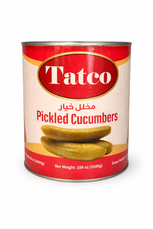 TATCO PICKLED CUCUMBERS 109OZ 6PCS