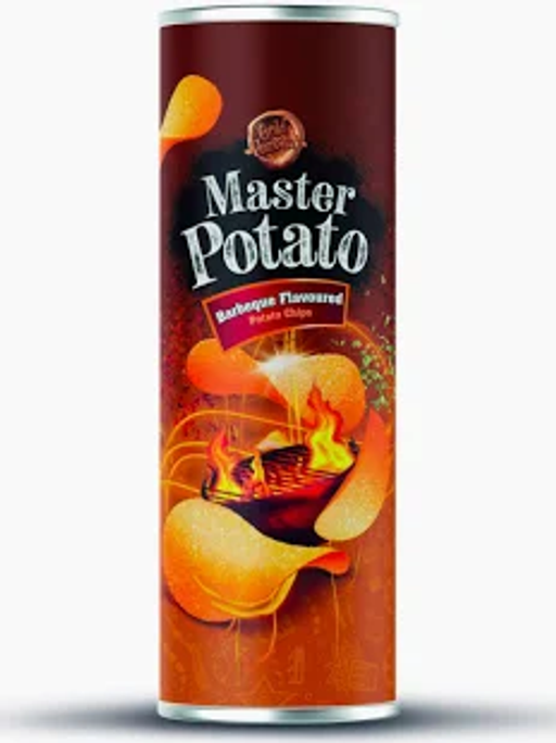 MASTER POTATO HOT & SPICY POTATO CHIPS 160G 14PCS