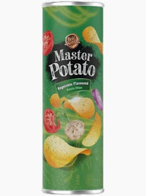 MASTER POTATO VEGETABLE POTATO CHIPS 160G 14PCS