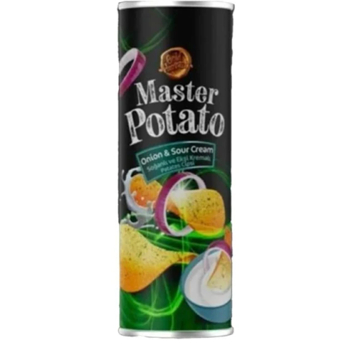 MASTER POTATO SOUR CREAM POTATO CHIPS 160G 14PCS