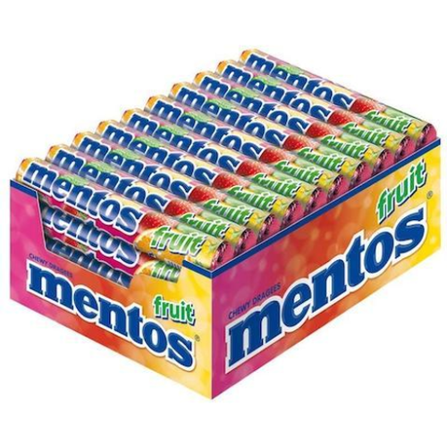 MENTOS FRUIT 37.5GX40X8