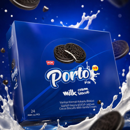 PORTO BISCUIT WITH VANILLA CREAM 6/24 PCS