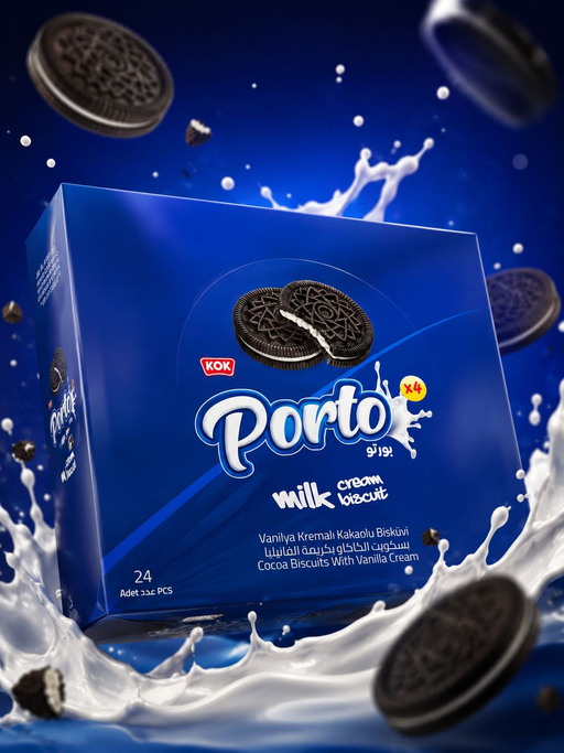 PORTO BISCUIT WITH VANILLA CREAM 6/24 PCS