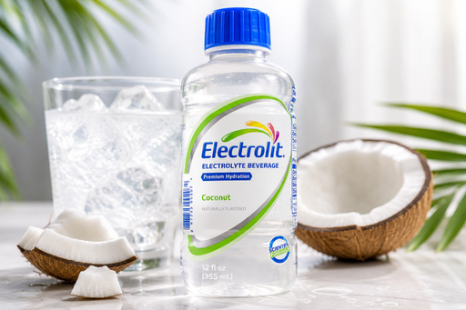 ELECTROLIT PREMIUM HYDRATION 12OZ/30 PCS COCONUT