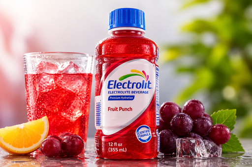 ELECTROLIT PREMIUM HYDRATION 12OZ/30 PCS FRUIT PUNCH