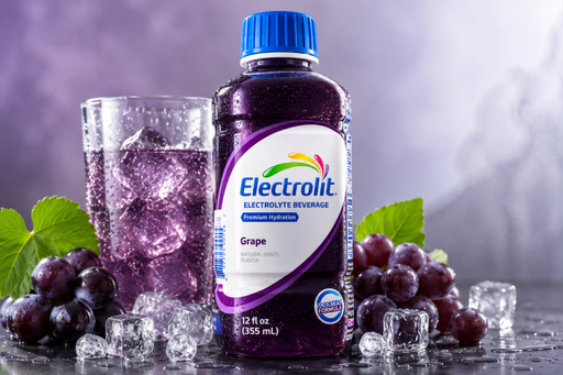ELECTROLIT PREMIUM HYDRATION 12OZ/30 PCS GRAPE
