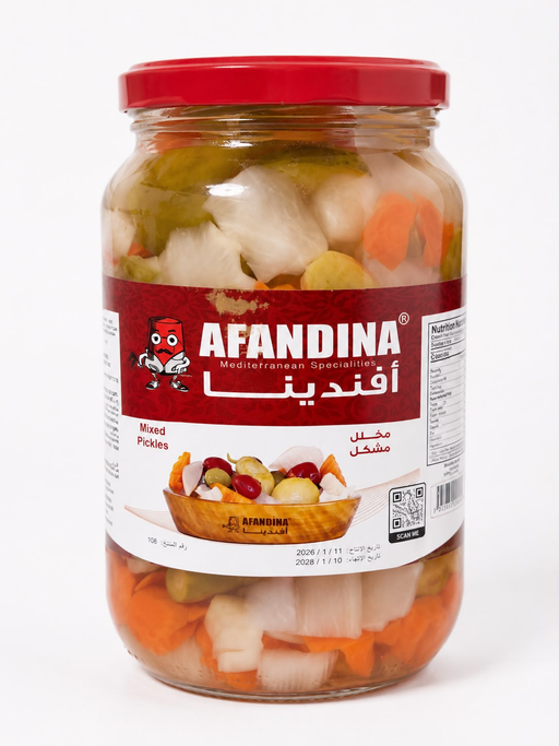 AFANDINA MIXED PICKLES 12CT 1KG
