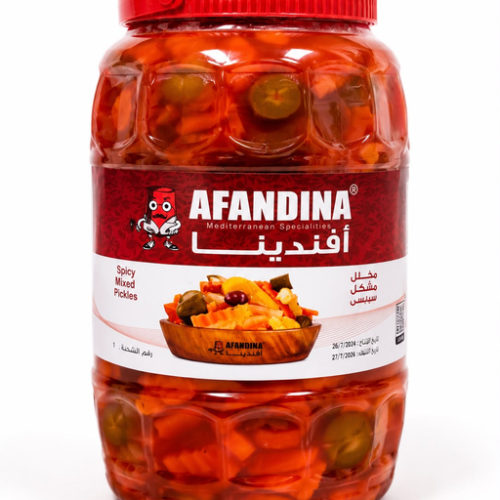 AFANDINA PICKLED SPICY LARGE 12CT 1KG
