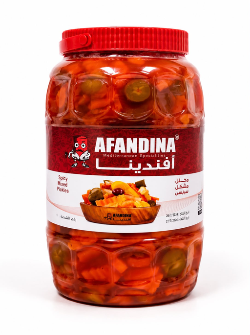 AFANDINA PICKLED SPICY LARGE 12CT 1KG