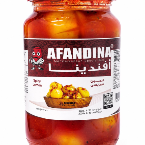 AFANDINA SPICY LEMON 12CT 1KG