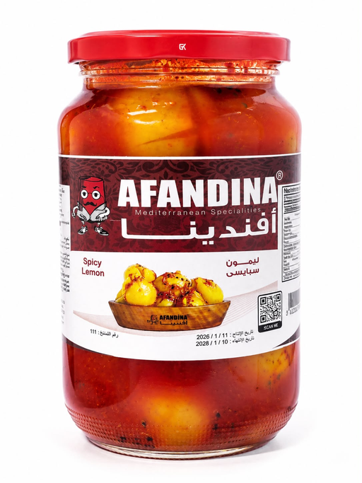AFANDINA SPICY LEMON 12CT 1KG