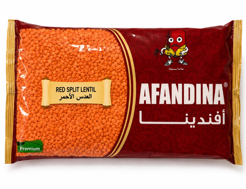 AFANDINA TURKISH RED LENTILS 12CTX2LB