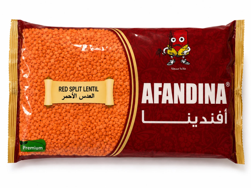 AFANDINA TURKISH RED LENTILS 12CTX2LB