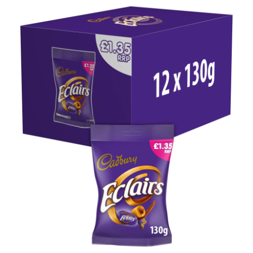 CADBURY ECLAIRS 12X130G