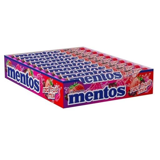 MENTOS STICK 37.5G 20PSC RED FRUIT MIX