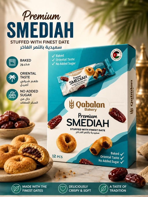 QABALAN SMEDIAH STUFFED WITH FINEST DATE 40G