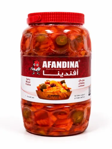 eaafbc7929ceb3b690f012c0207bff75 AFANDINA PICKLED SPICY LARGE 4CT 2.50KG