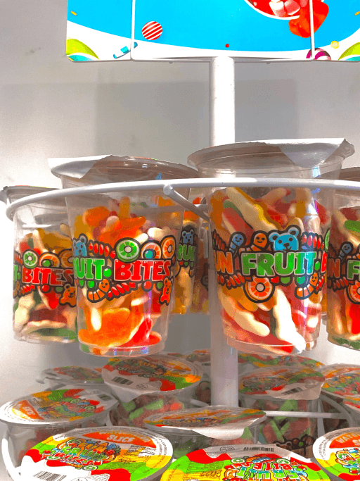 CUP CANDY FUN BITES 16OZ X 14PCS SHARK