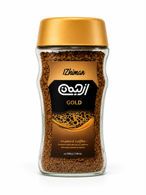 IZHIMAN GOLD INSTANT COFFEE 200G / 6JAAR