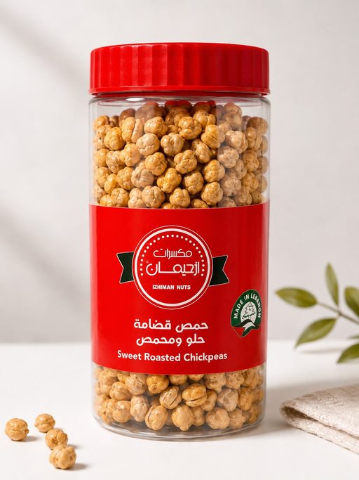 IZHIMAN SWEET ROASTED CHICKPEAS 480G / 8JAAR
