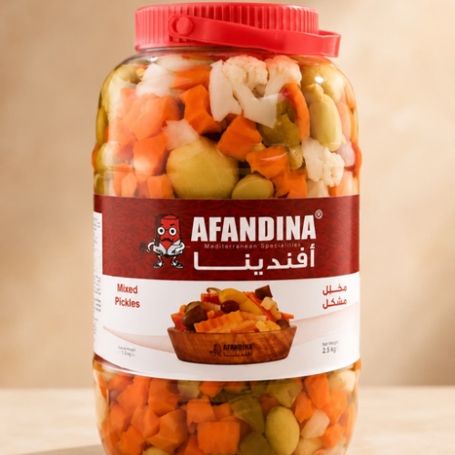 AFANDINA PICKLED LARGE REG 4CT 2.5KG