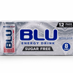 BLU ENERGY DRINK SUGGAR FREE 12PACK