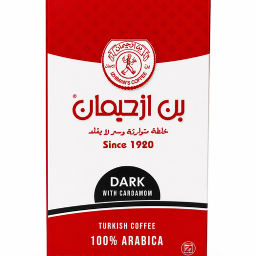 BON IZHIMAN COFFE DARK W CARDAMOM 226.50G (8OZ) 12PCS